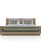 Fantasia Contemporary Bed with Two Nightstands