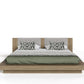 Fantasia Contemporary Bed with Two Nightstands