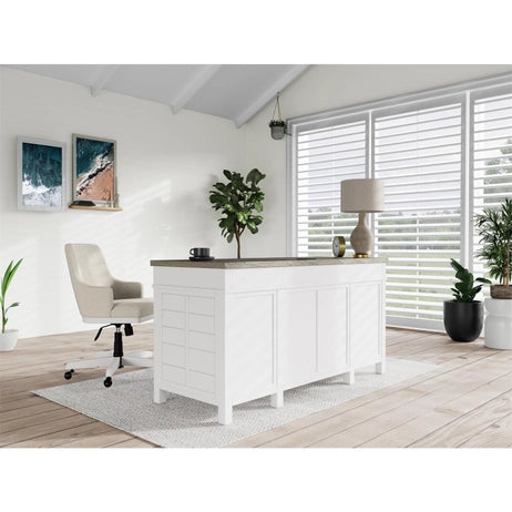 Finn Two Tone Executive Desk 28631