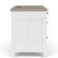Finn Two Tone Executive Desk 28631