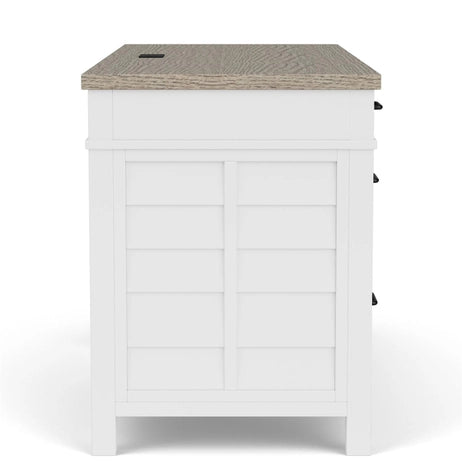 Finn Two Tone Executive Desk 28631