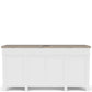 Finn Two Tone Executive Desk 28631