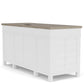 Finn Two Tone Executive Desk 28631