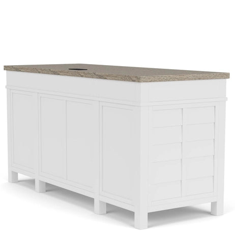 Finn Two Tone Executive Desk 28631