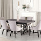 Gosport 7 Pc Black Dining Collection FM3200BK