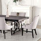 Gosport 7 Pc Black Dining Collection FM3200BK
