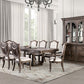 Oakham Weatered Oak Dining Set w/2 Extensions