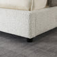 Vertham Queen Boucle Platform Bed