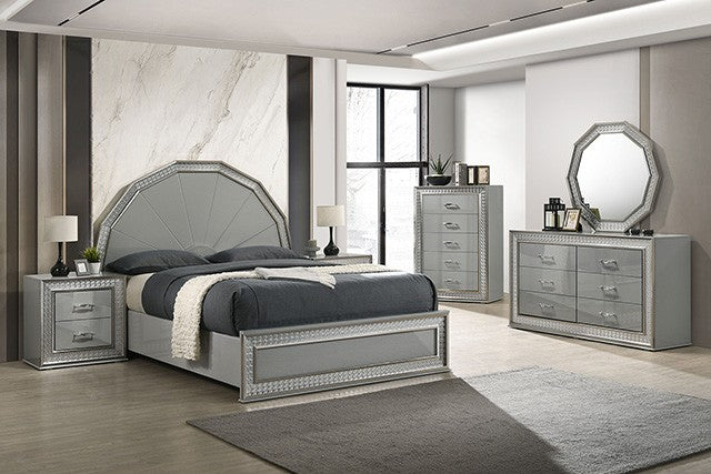 Cassiopeia Collection 4 Pc Bedroom Set by FOA