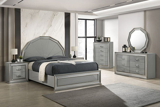 Cassiopeia Collection 4 Pc Bedroom Set by FOA