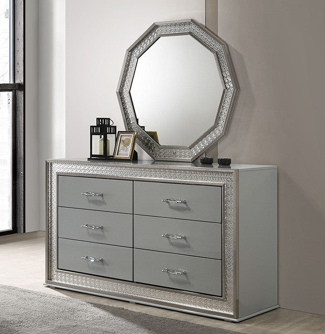 Cassiopeia Collection 4 Pc Bedroom Set by FOA