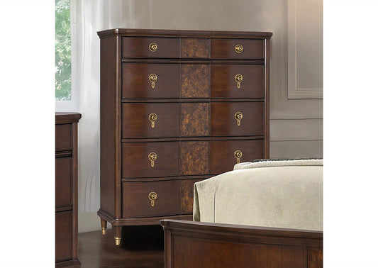 Westerham 5 Drawer Dark Cherry Chest