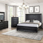 Ashbourne 4 Pc Bedroom Collection LED Headboard