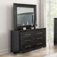 Ashbourne 4 Pc Bedroom Collection LED Headboard