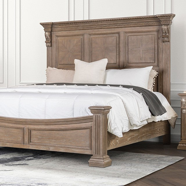 Seven Oaks FM7418AK Weathered Oak Bedroom Set
