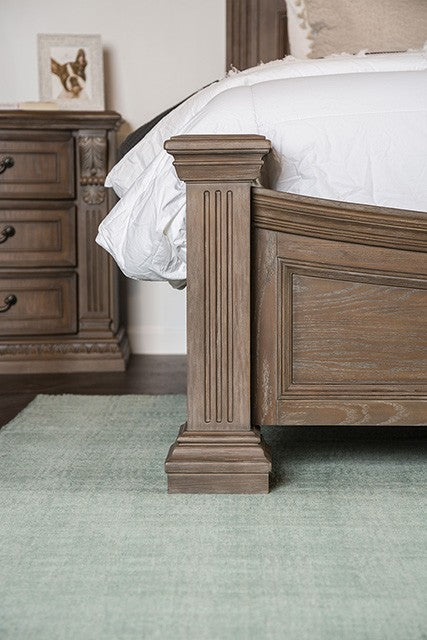 Seven Oaks FM7418AK Weathered Oak Bedroom Set