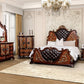 Colección de dormitorio Aquilina de 4 piezas en cerezo oscuro