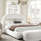 Diamond Sofa Fox King White Platform Bed