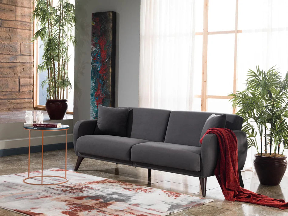 Bellona Flexy Sofa in a Box Zigana Charcoal