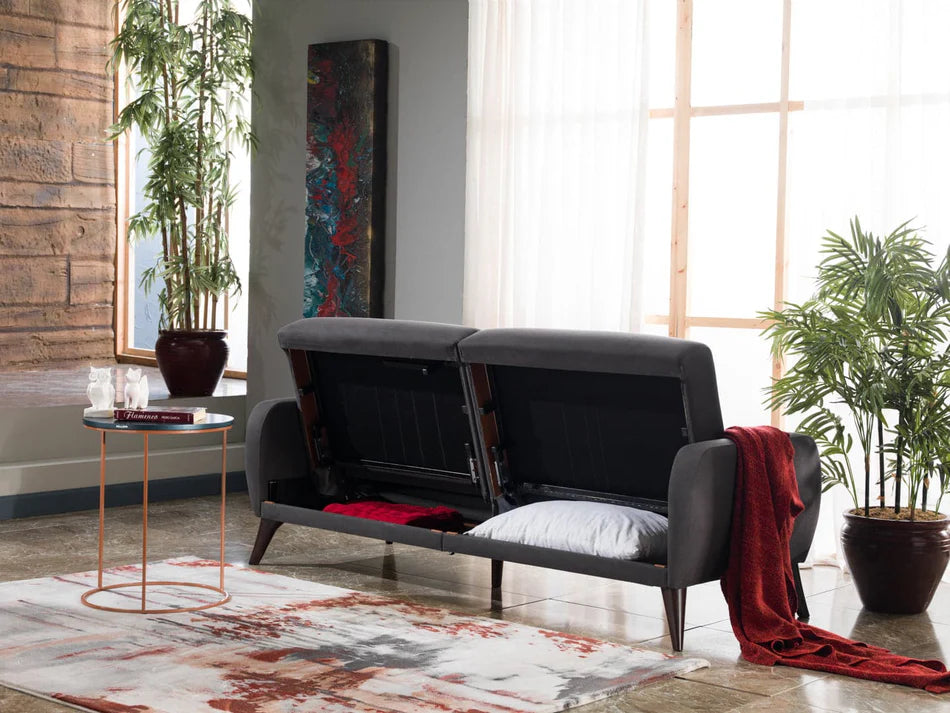 Bellona Flexy Sofa in a Box Zigana Charcoal