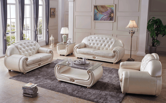 Giza Top Grain Leather Living Room Sofa Collection