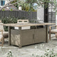 Bordeaux Dining Table w/Firepit & Cooler