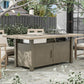 Bordeaux Dining Table w/Firepit & Cooler