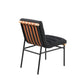 Haven 7 Pc 59" Round Ebony Black Pedestal Dining Set