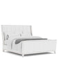Hepburn 4 Pc Platinum Drift King Bedroom Set
