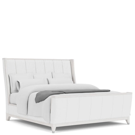 Hepburn 4 Pc Platinum Drift King Bedroom Set