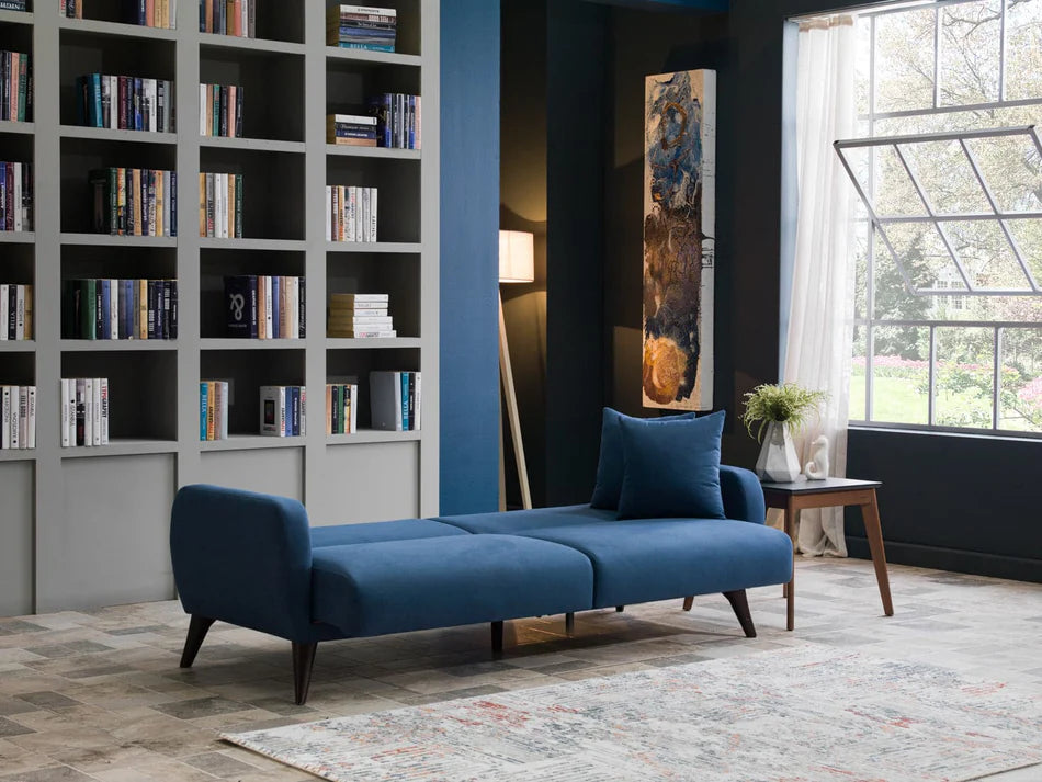 Bellona Flexy Sofa in a Box Zigana Indigo Blue