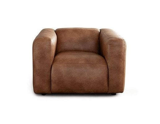 Diamond Sofa Hyde Saddle Leatherette Chair