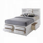 Acme Furniture Cama con almacenamiento completo 21710