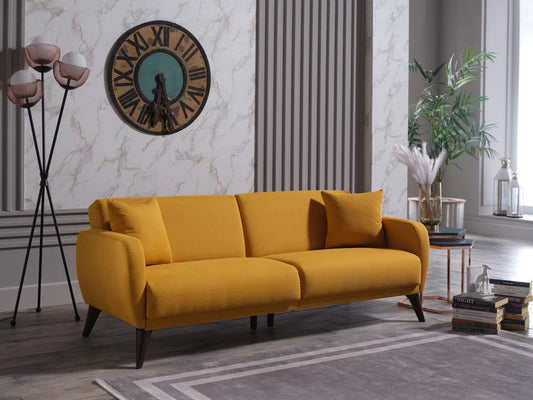 Bellona Flexy Sofa in a Box Zigana Yellow