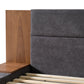 VIG Jagger Walnut 5 Pc King Bedroom Set