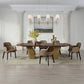Jamonica Black Walnut Burl 7 Pc Dining Set DN60020