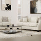 Jazz Cuddle Cream Sofa & Loveseat