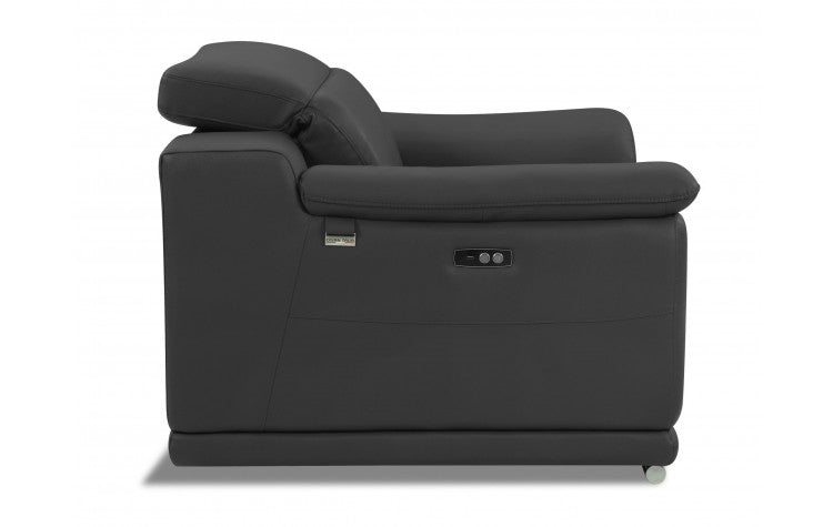 Global United 9762 Black 3 Pc Sofa Set