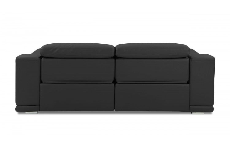 Global United 9762 Black 3 Pc Sofa Set