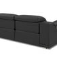 Global United 9762 Black 3 Pc Sofa Set