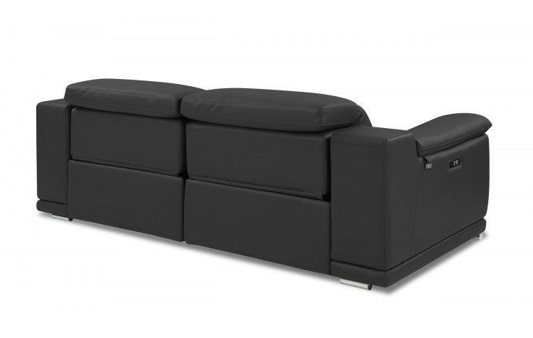 Global United 9762 Black 3 Pc Sofa Set