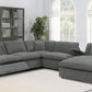Seccional Kian USA 194 Gris Paloma Poliester