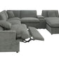 Seccional Kian USA 194 Gris Paloma Poliester