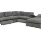 Seccional Kian USA 194 Gris Paloma Poliester
