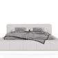 Modrest Lamont - Modern Cream Fabric Bed