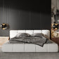 Modrest Lamont - Modern Cream Fabric Bed