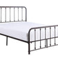 Larkspur Queen Metal Bed - Antique Bronze