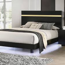 Lillestrom 4 Pc Bedroom Set - Black Finish – Bradley Home Funishings