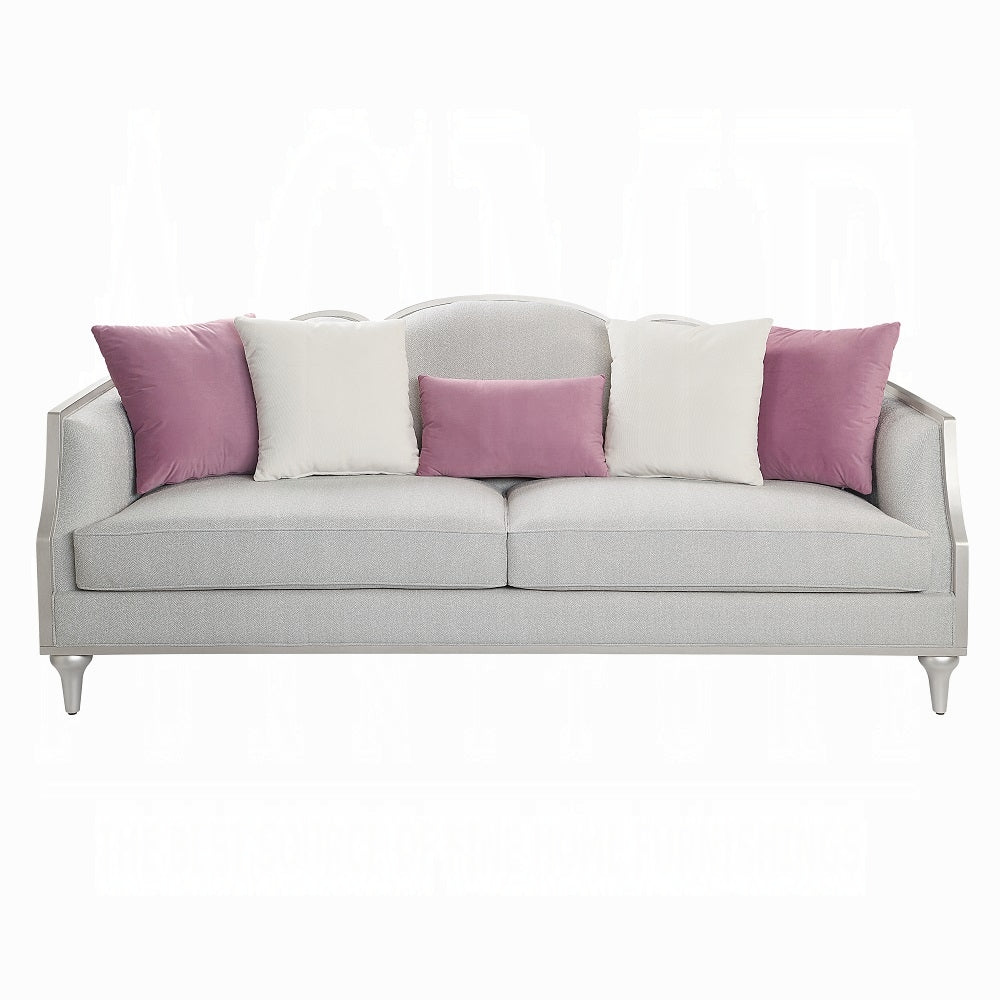 Kasa Linen Sofa & Loveseat Acme LV01499