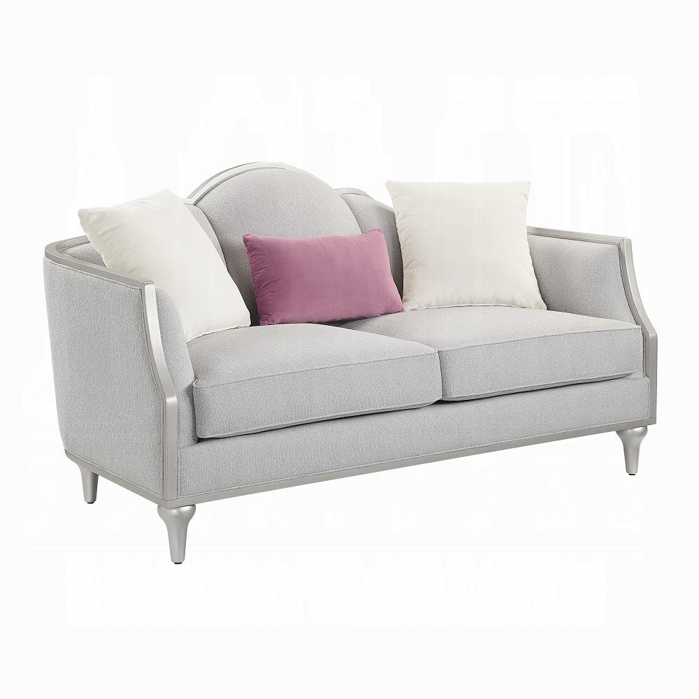 Kasa Linen Sofa & Loveseat Acme LV01499